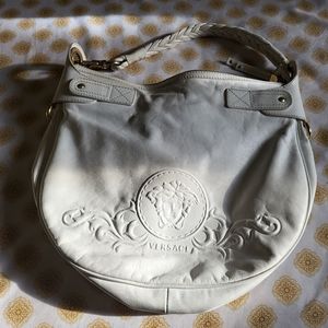 An used versace bag